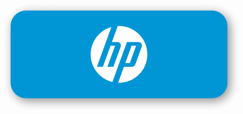 vecteezy hp company logo with realistic shadow popular computer and 16460778